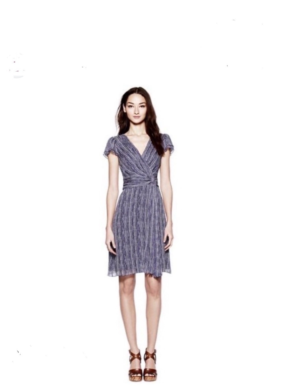 Tory Burch Wrap Silk Dress Size 6